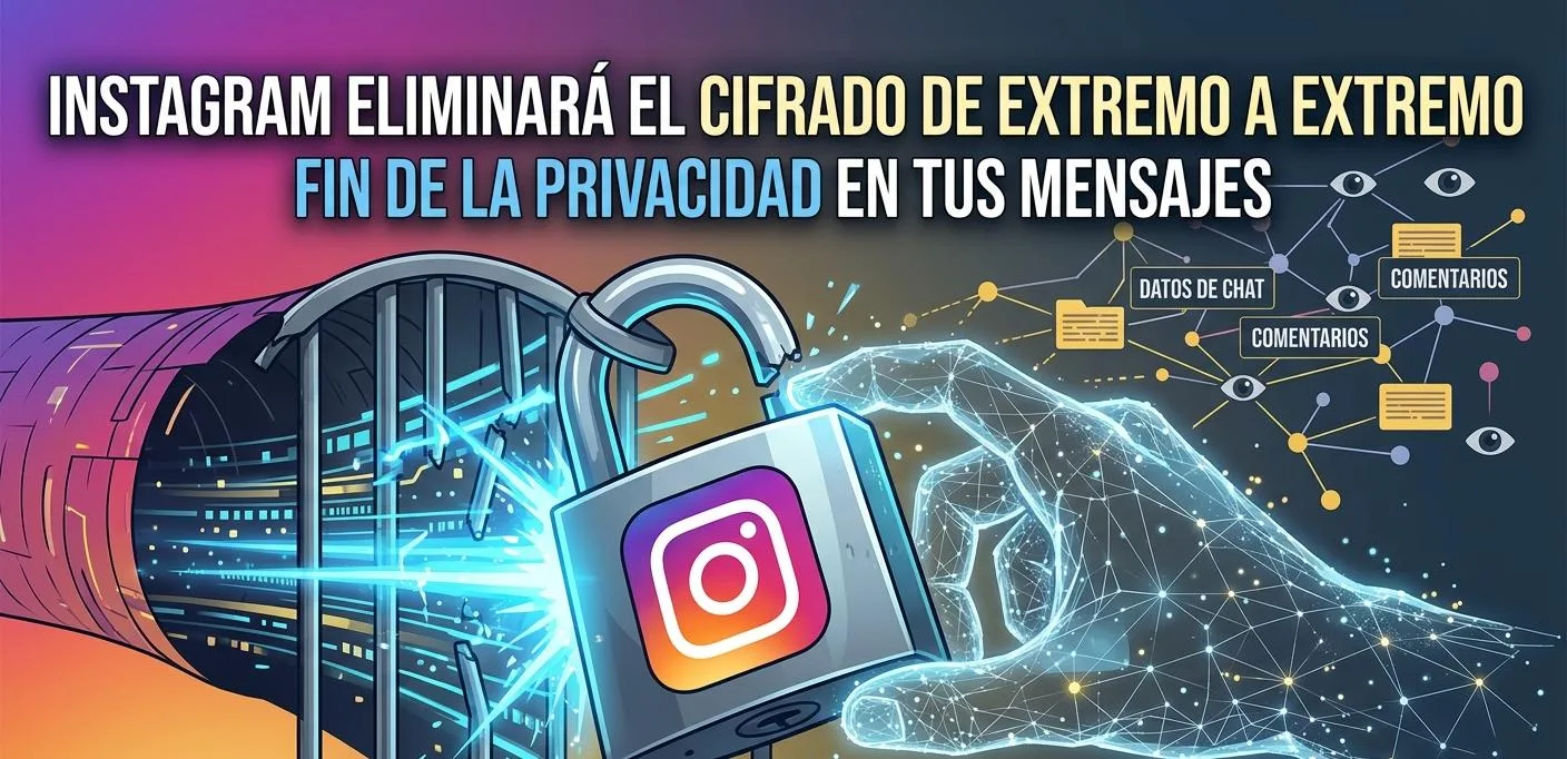 Instagram eliminará el cifrado de extremo a extremo en mayo: Lo que debes saber